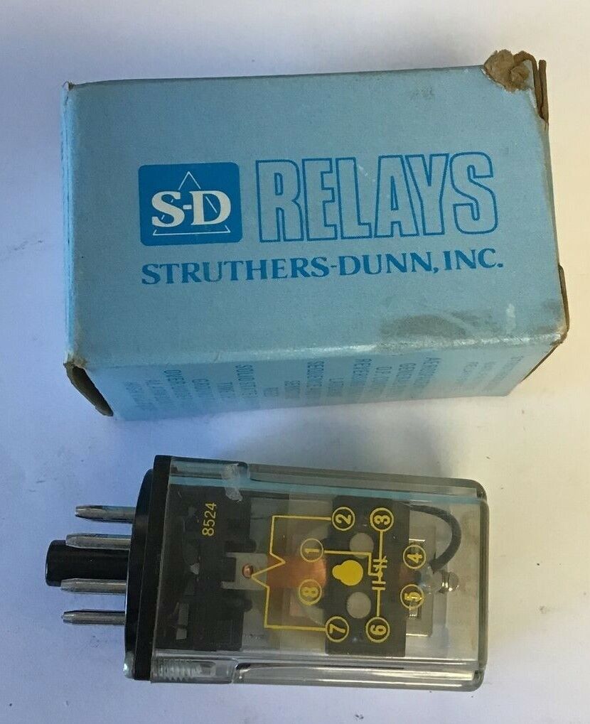 STRUTHERS AND DUNN TYPE A314XAX48P RELAY 10A 240VAC/28VDC****LOTOF2****