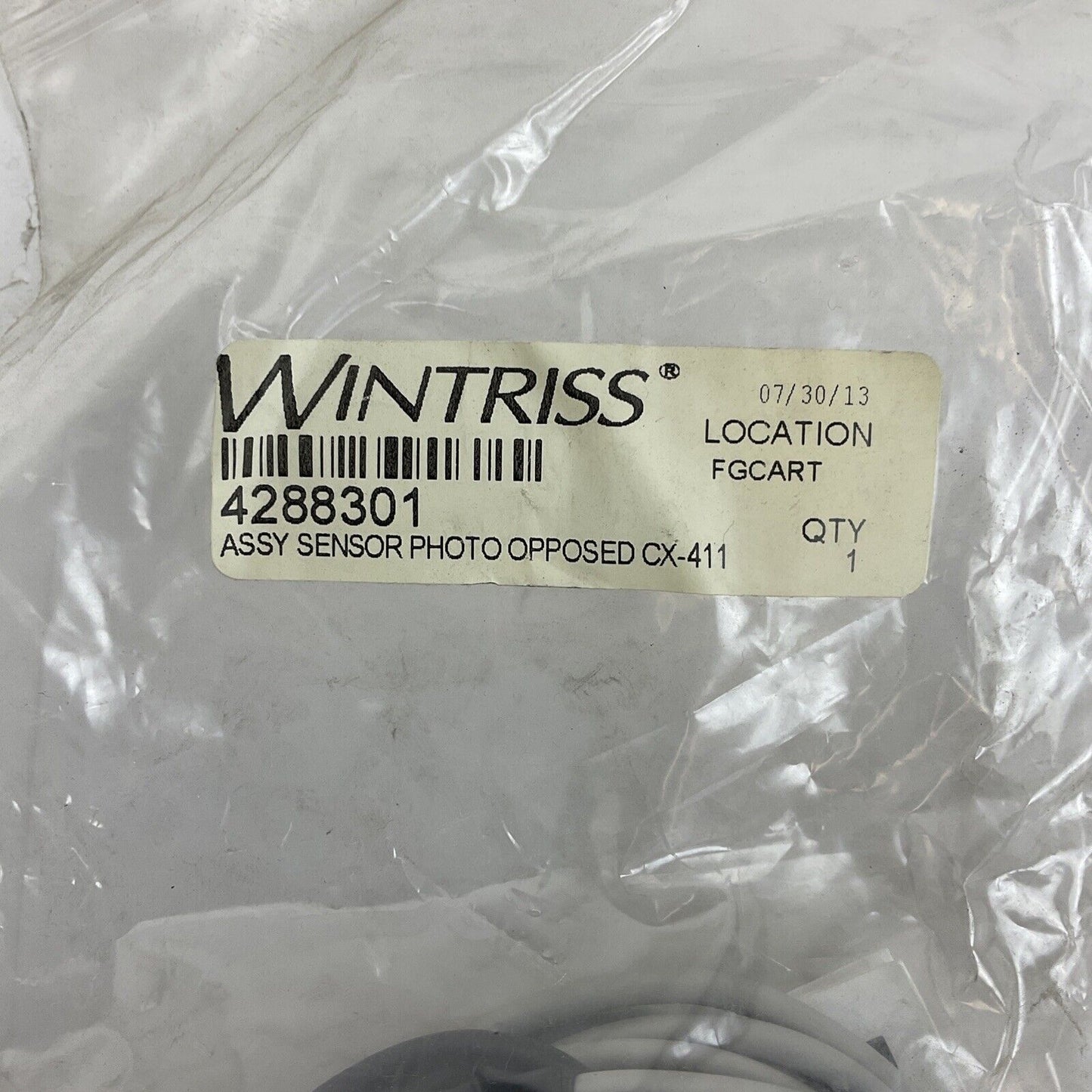 WINTRISS/ PANASONIC 4288301 PHOTO ELECTRIC SENSOR CX-411D / CX411E