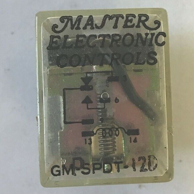 MASTER ELECTRONICS GMP-SPDT-12D RELAY ***LOTOF2***