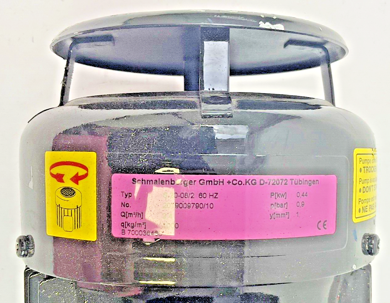ATB AF 71/2B-7 MOTOR 440-480V 3500 1/MIN 0.44KW 60HZ 1.1A