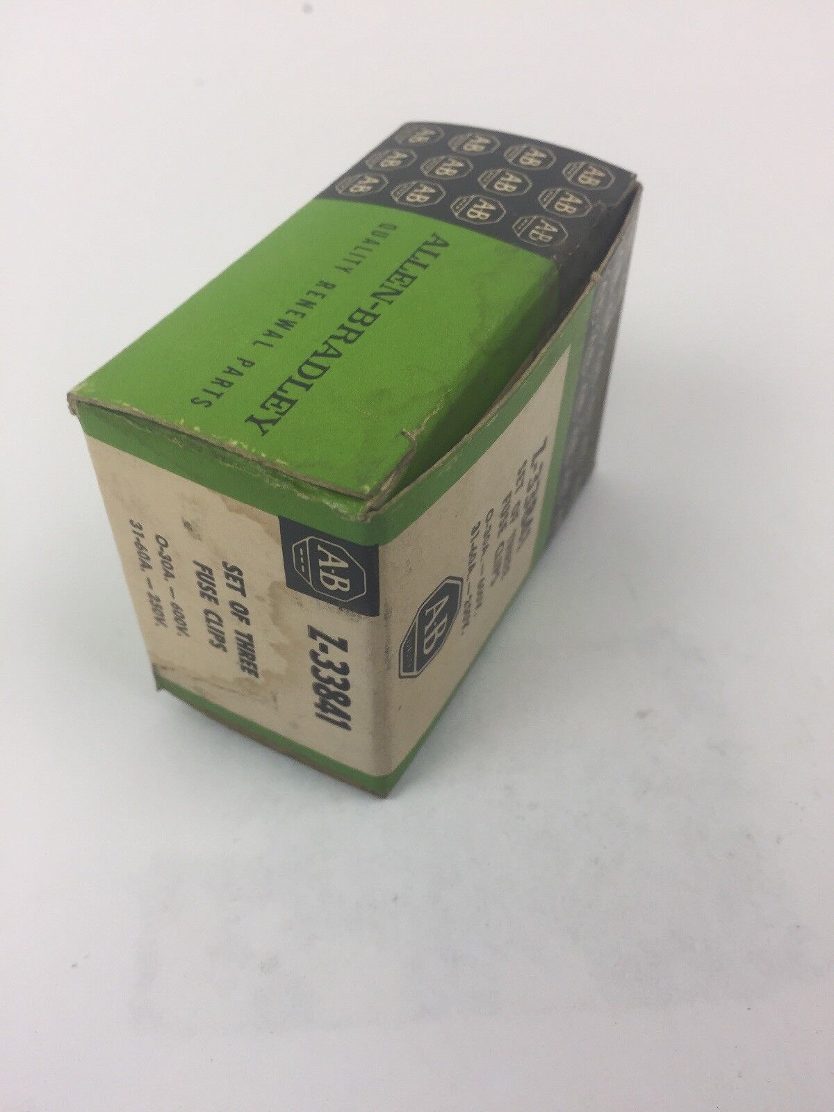 ALLEN BRADLEY Z-33841 SET OF THREE FUSE CLIPS 0-30A 600V 31-60A 250V