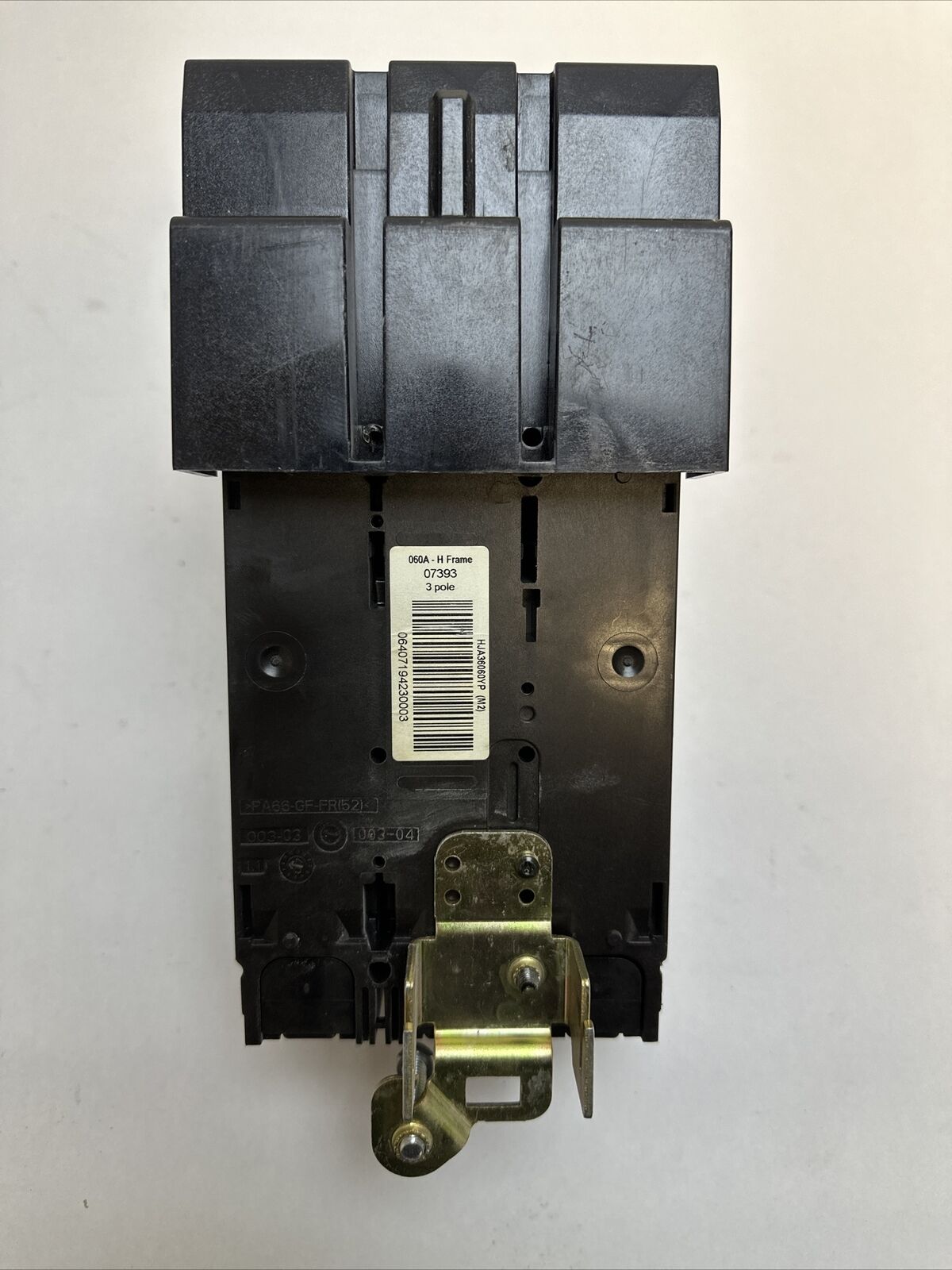 SQUARE D HJA36060YP POWER PACT CIRCUIT BREAKER 60A 600VAC 250VDC 3POLE