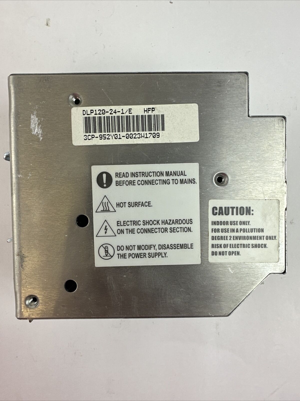 LAMBDA DLP120-24-1/E POWER SUPPLY OUTPUT 24VDC 5A INPUT 100-120 3.2A 200-240VAC
