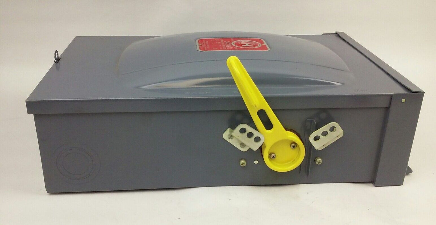 ARROW HART 24299R FUSIBLE ENCLOSED SWITCH TYPE HD, 3P, 3PH, 100A, 600V, NEMA 1