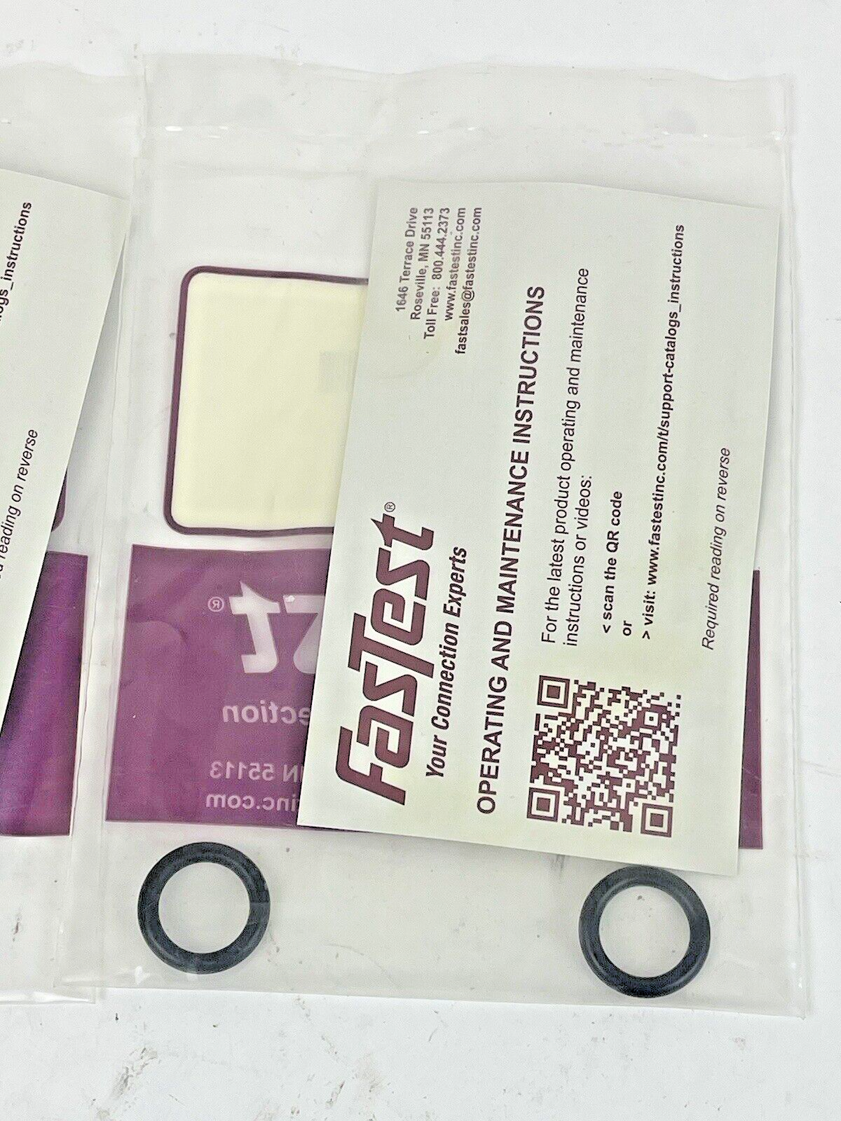 FasTest *LOT OF 7* BULK SEAL KIT- S1208B70 O-RING REPLACEMENT (5 INCL IN KIT +2)