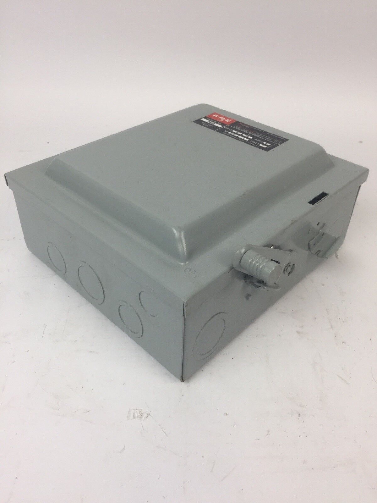 FPE 7632 TYPE LD SAFETY SWITCH 60AMP 250VDC 240VAC 3 POLE 10-15HP