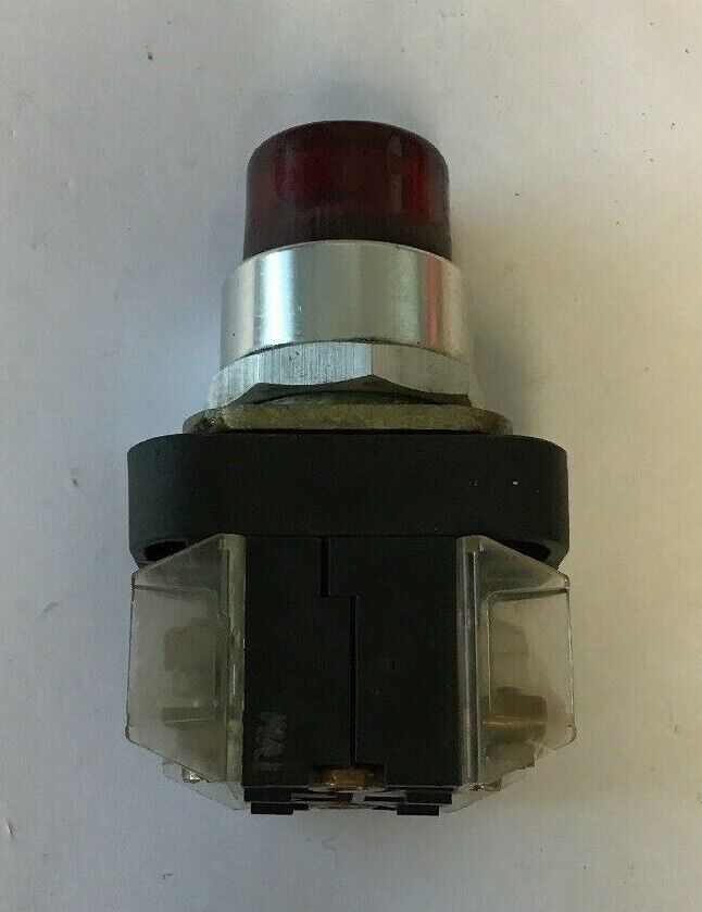 ALLEN BRADLEY 800T-QA24 RED PUSH BUTTON SER T 24V AC/DC194BBX2