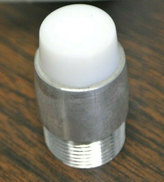 LOT of 3 / GENERAL ELECTRIC CR103JX8 INDICATOR LIGHT LENS / WHITE / NEW SURPLUS