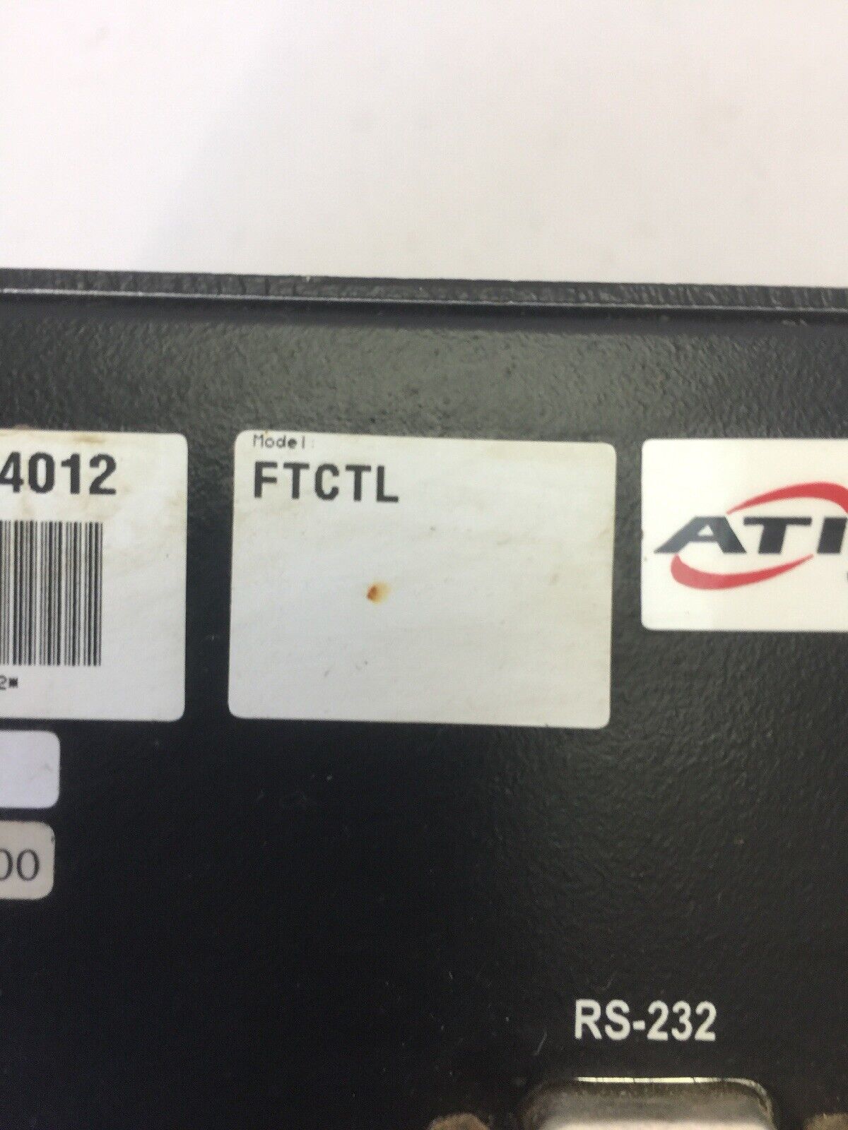 ATI FTCTL FORCE/TORQUE SENSOR CONTROLLER SYSTEM 115VAC 50/60HZ 0.3A 30W