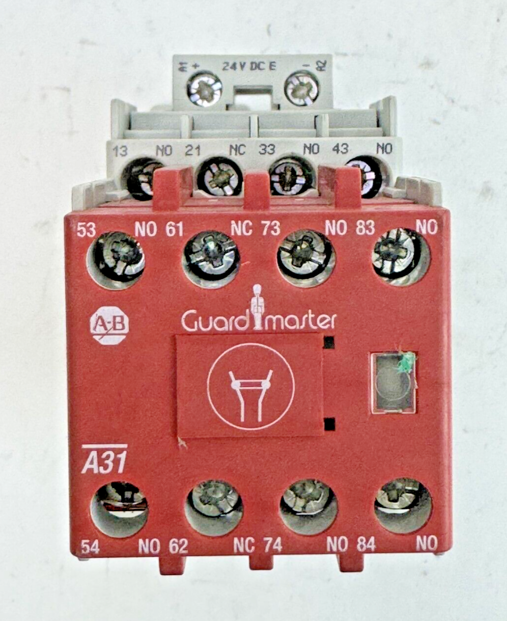 ALLEN-BRADLEY - 700S-CF620EJC SER. A - SAFETY CONTACTOR W/ 24 VDC COIL
