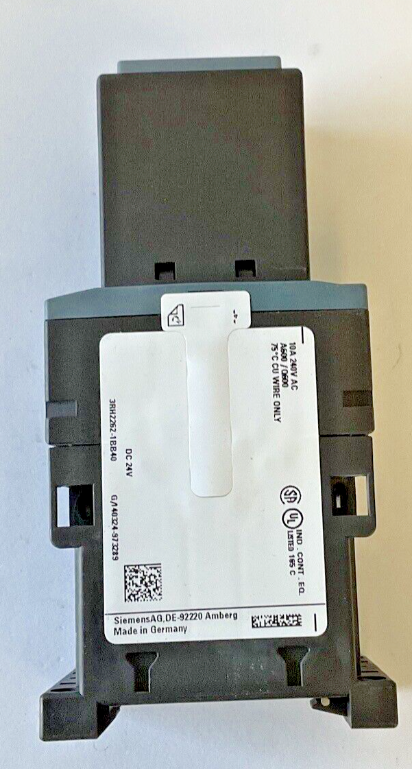 SIEMENS 3RH2262-1BB40 CONTACTOR 24VDC 50HZ