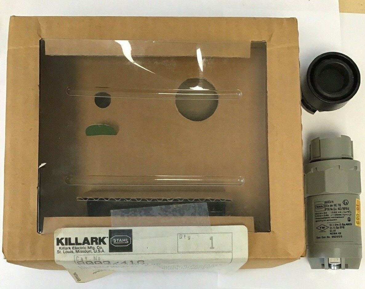 KILLARK 8003 41G PUSH BUTTON SERIES 30.5 550V 6A 1250KVA