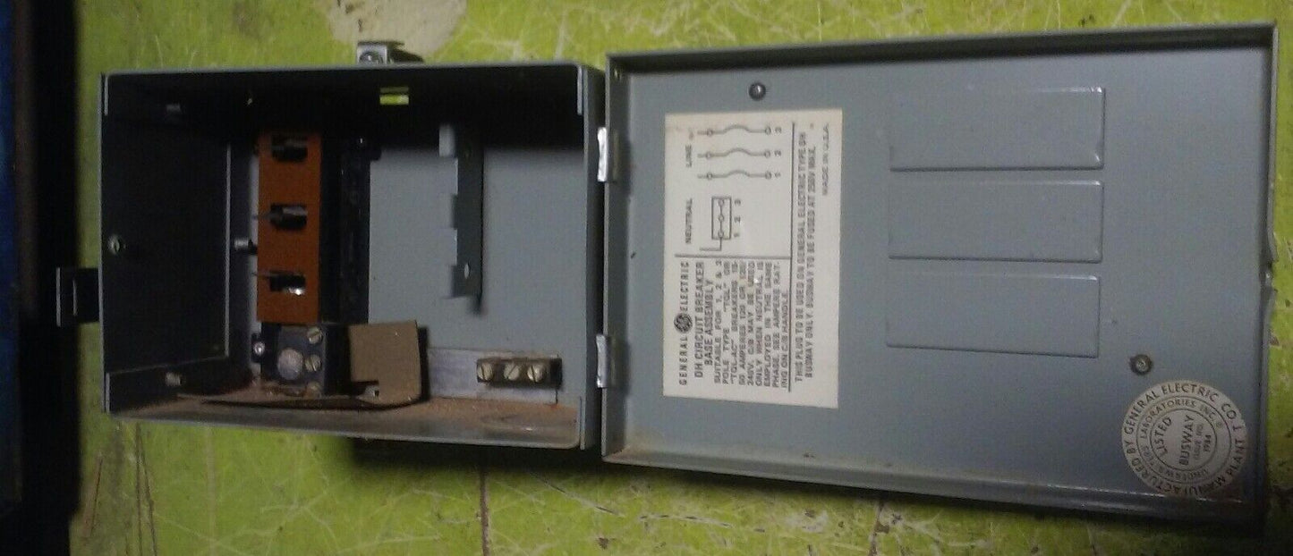 General Electric Flex-A-Plug Plug-In Device DFPTQLR4 G - 50 Amp, 240 Volt, 3 PH