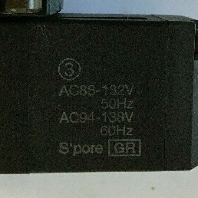 SMC NVFS5300-3F-06T 110VAC 50/60HZ 22-150PSI/ AC88-132V,50HZ AC94-138V,60HZ