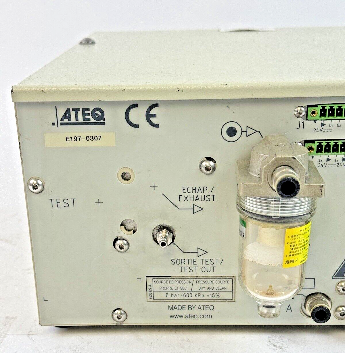 ATEQ - PREMIER G - 9530243 C - G5 COMPACT LEAK DETECTOR/CONTINUOUS FLOW DETECTOR