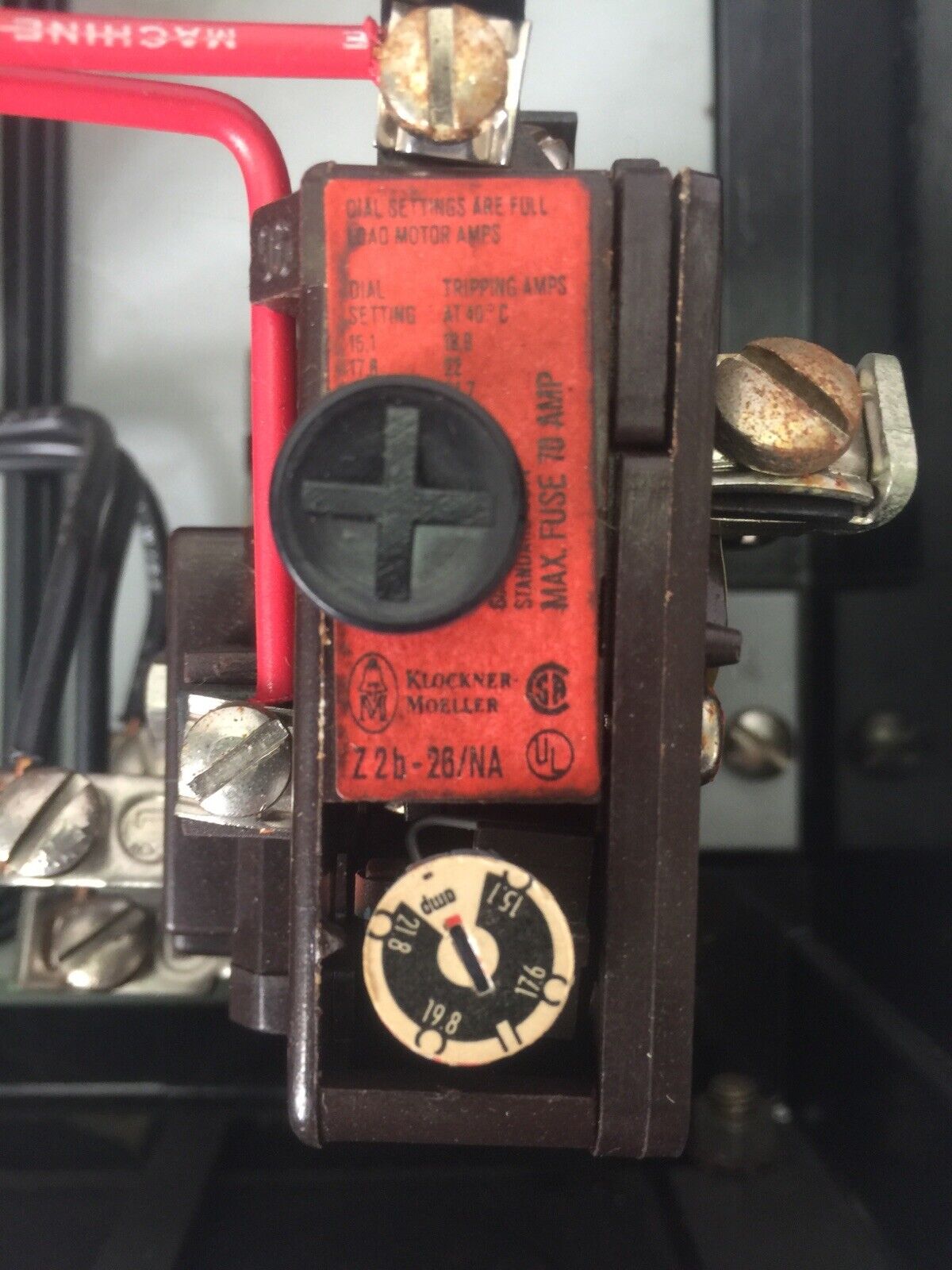 KLOCKNER MOELLER COMBINATION STARTER 7 1/2HP 240V 3PH COIL 240V
