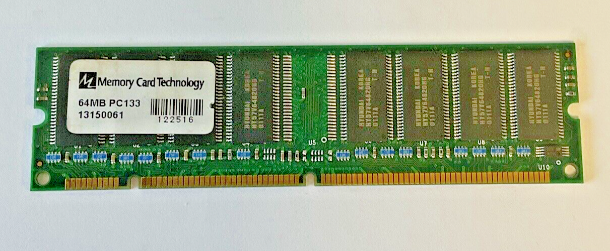 MEMORY CARD TECHNOLOGY 64MB PC133