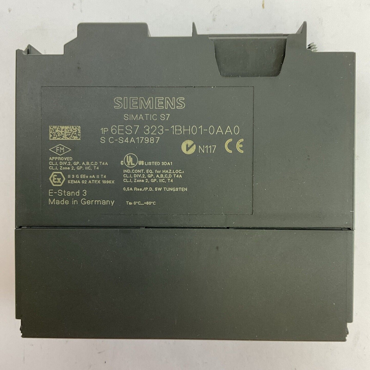 SIEMENS 1P 6ES7 323-1BH01-0AA0 SIMATIC S7 I/O MODULE