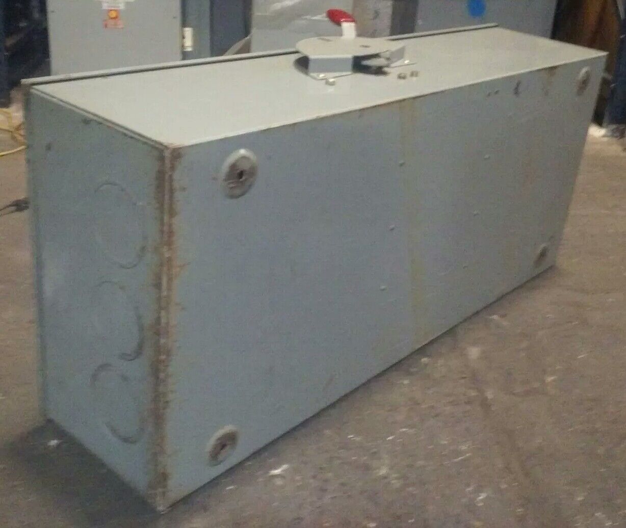 WESTINGHOUSE HUN365 NON-FUSIBLE SAFETY SWITCH, 400A, 600V, 3PH, 350HP, TYPE 1