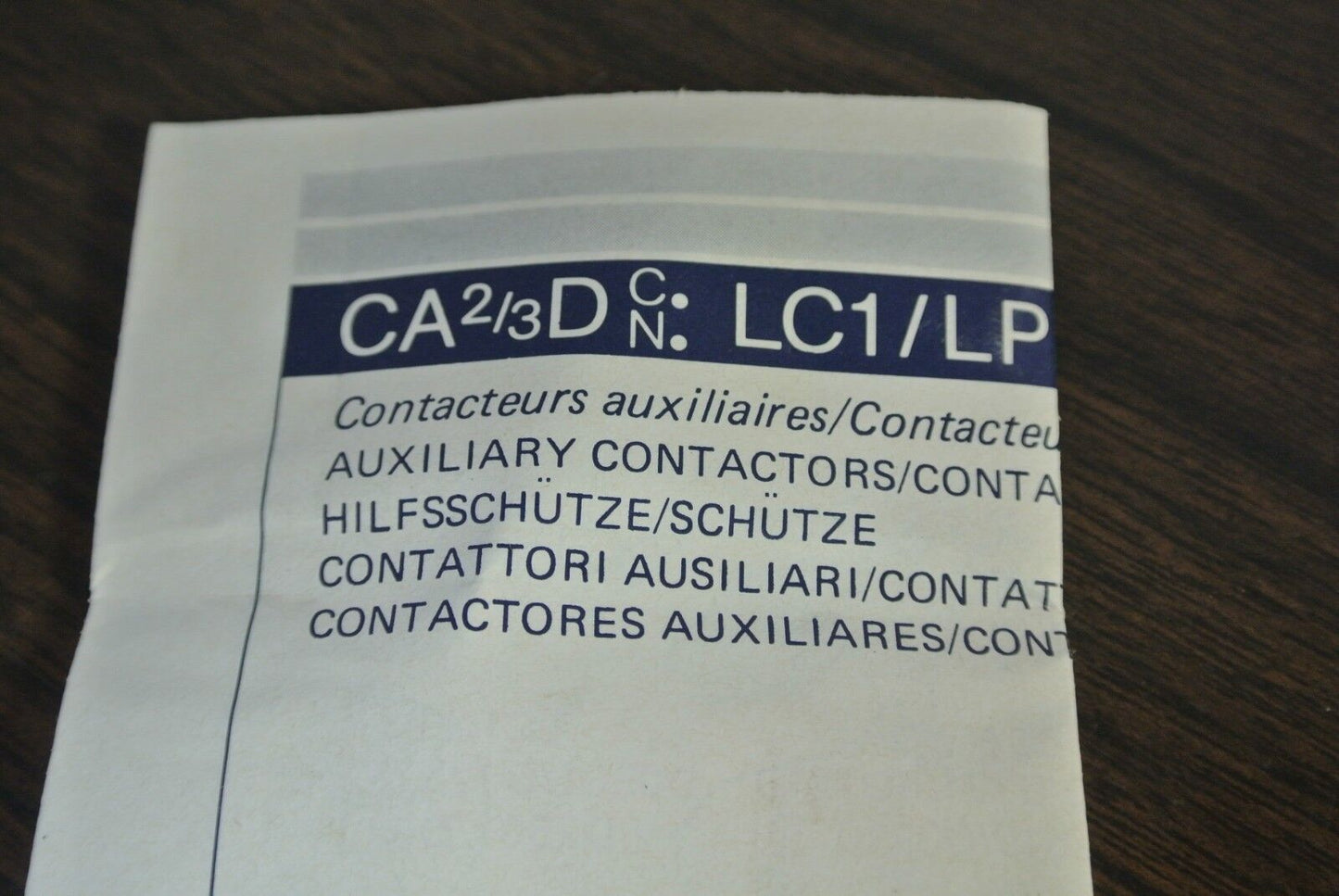 TELEMECANIQUE CA2DN22F6 CONTROL RELAY - 600VAC - 575V, 60Hz COIL - NEW SURPLUS
