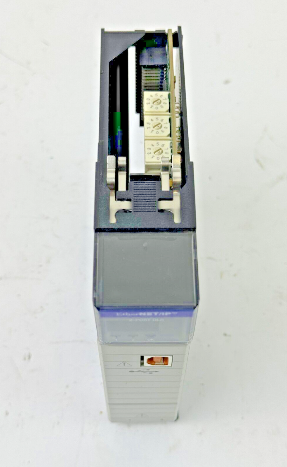 ALLEN-BRADLEY - 1756-EN3TR SER. A FW: 4.004 - CONTROL LOGIX ETHERNET MOTION MOD