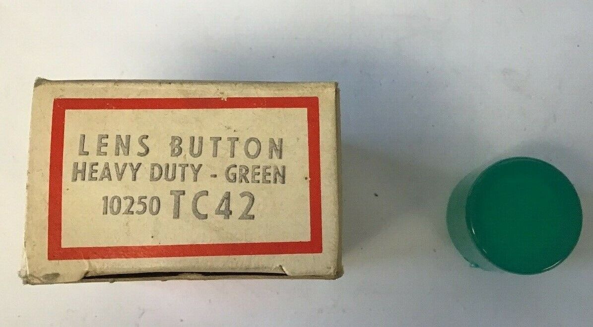 CUTLER HAMMER 10250TC42 LENS BUTTON HEAVY DUTY GREEN*** LOT OF 9***