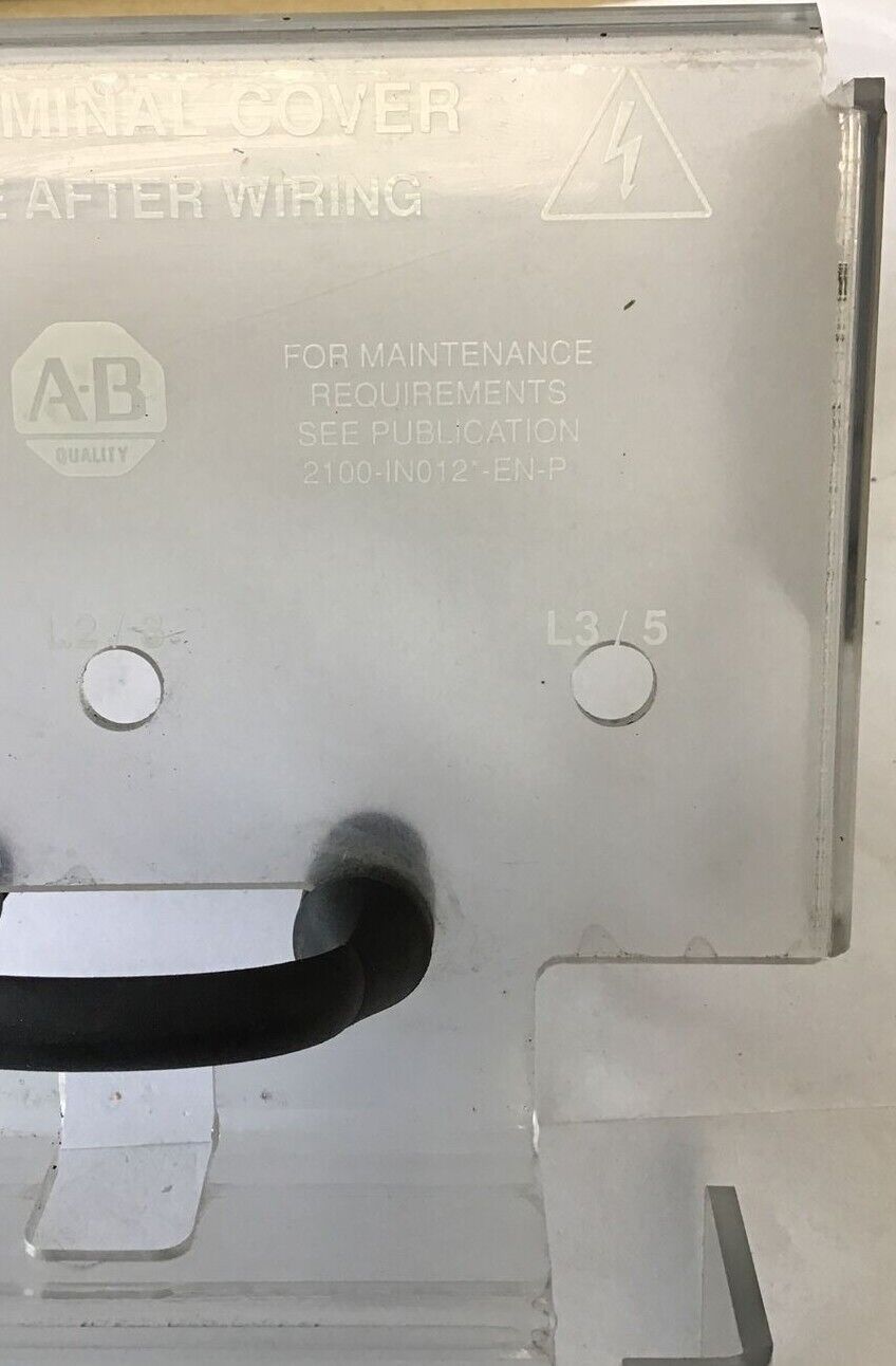 ALLEN BRADLEY 1495-N81 LINE TERMINAL COVER
