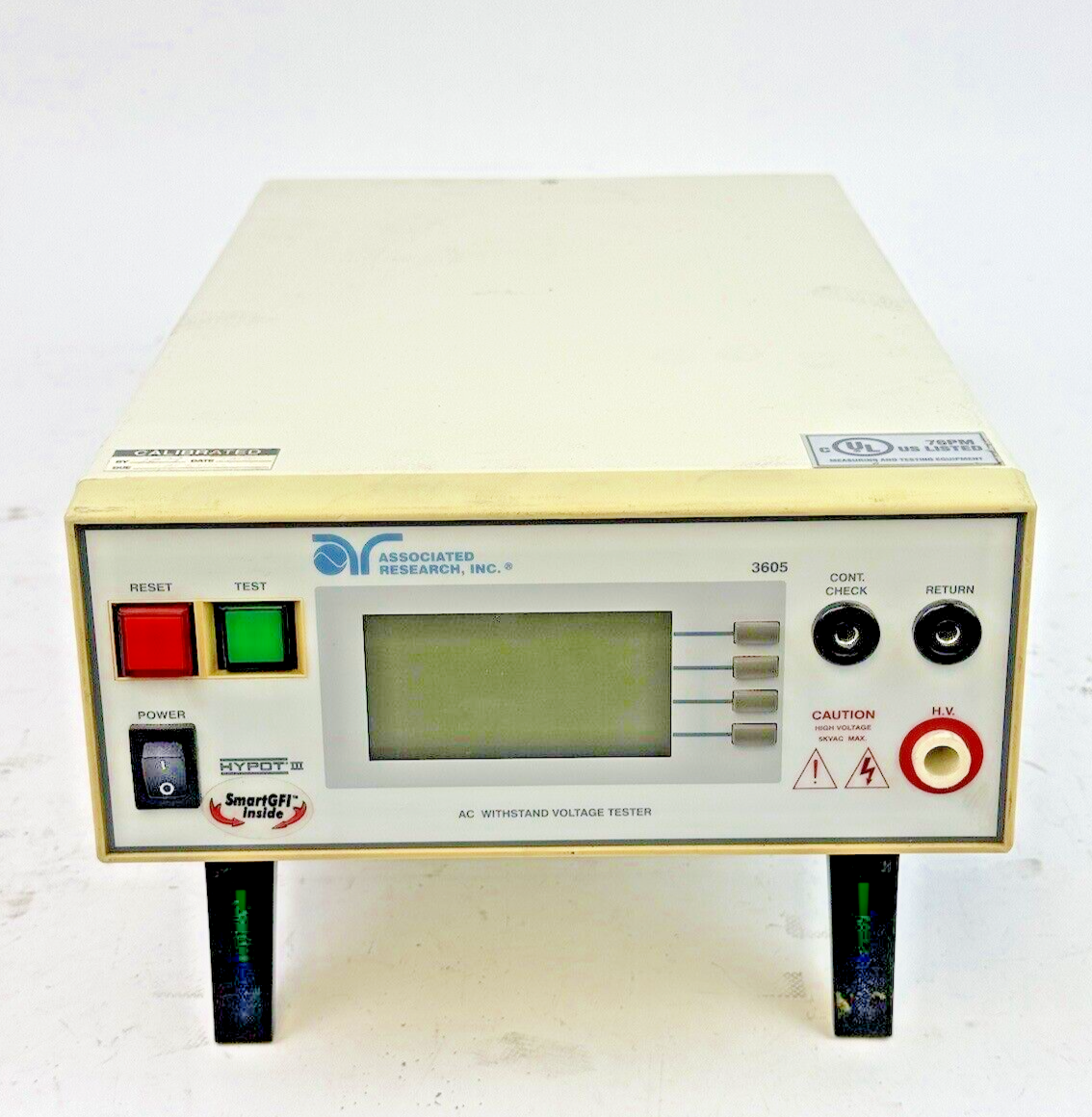 ASSOCIATED RESEARCH - 3605 - HYPOT III - AC WITHSTAND VOLTAGE TESTER 5KV