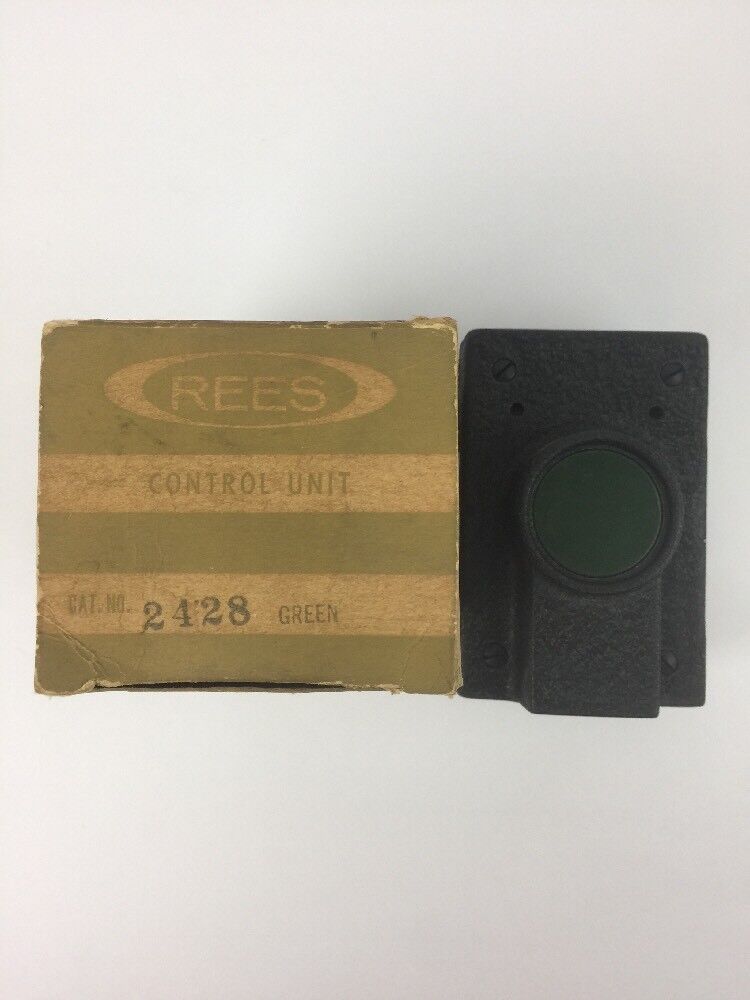 REES 2428 CONTROL UNIT GREEN PUSH BUTTON