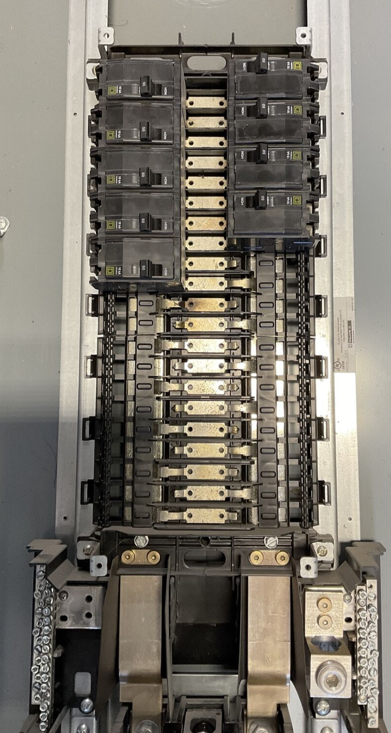 SQUARE D MH62WP TYPE3R 300A 3POLE MAIN W/ QTY8 50A 2POLE PANEL