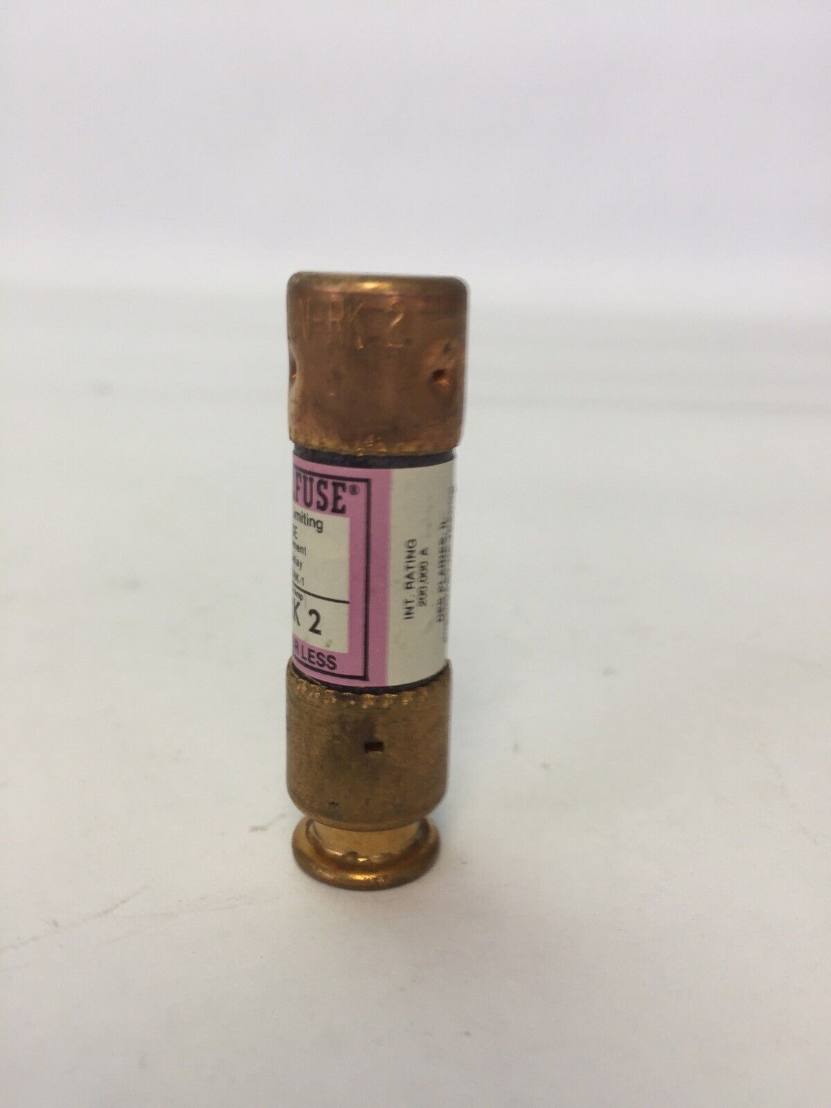 LITTELFUSE LLNRK 2 DUAL ELEMENT TIME-DELAY FUSE 250VAC 2A CLASS RK-1 (BOX OF 10)