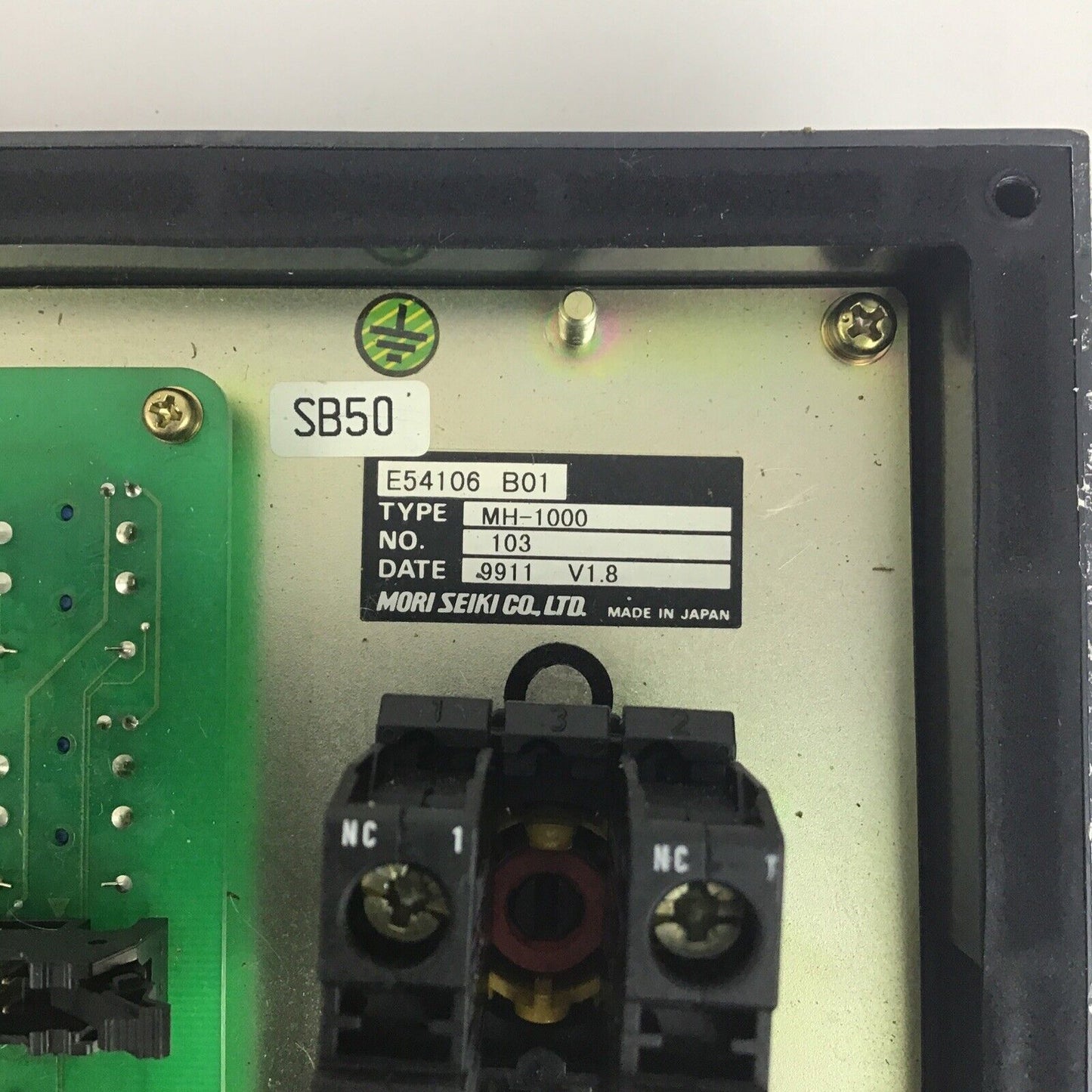 FANUC MH-1000 CONTROL PANEL E5106 B01