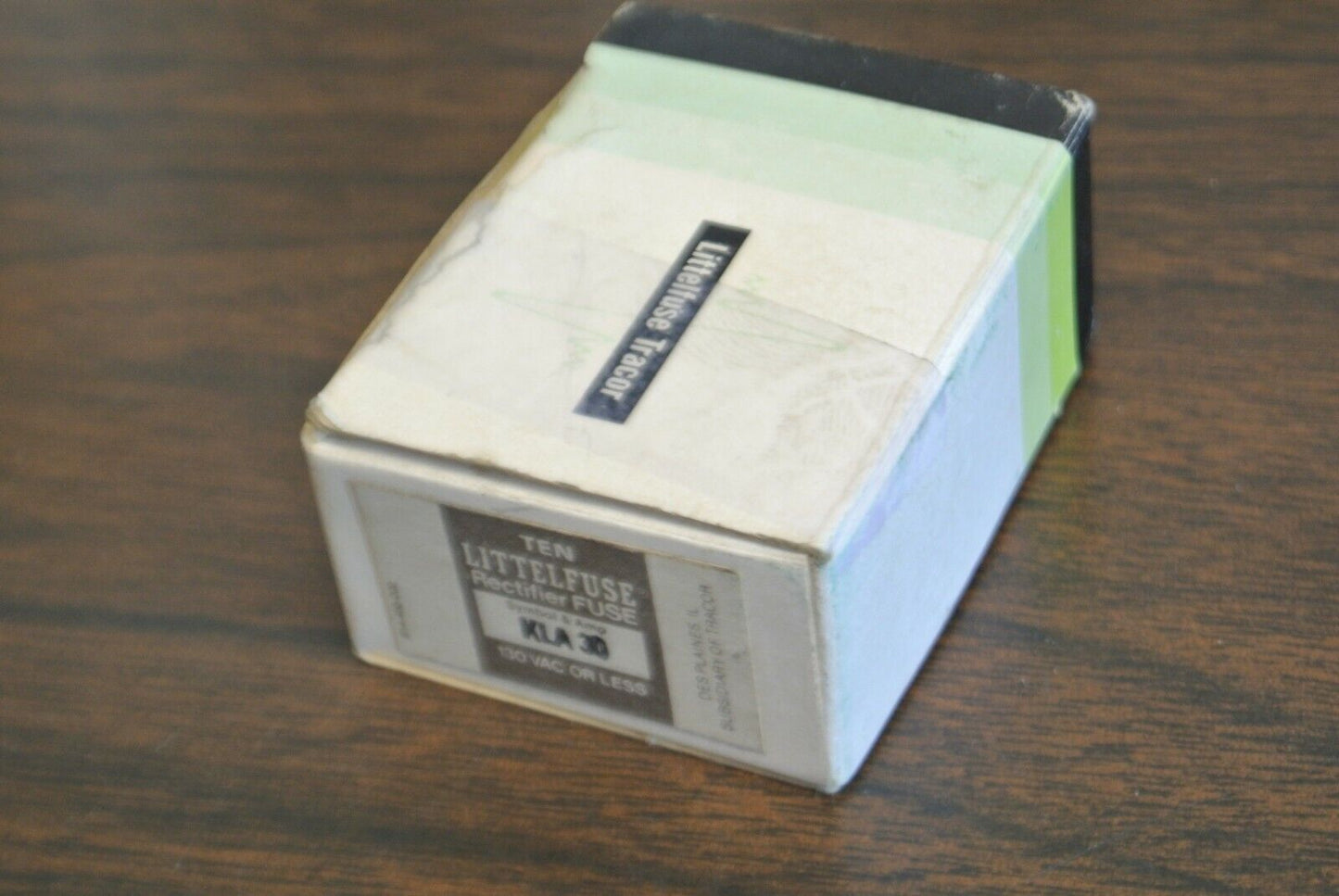 BOX of 10 / LITTELFUSE KLA30 RECTIFIER FUSE / 30A / 130V / NEW SURPLUS