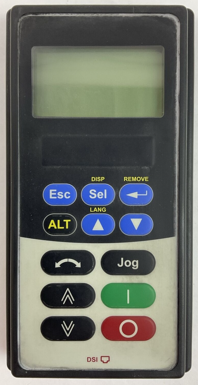 ALLEN BRADLEY 22-HIM-C2S SER C FIRMWARE V3.001 PANEL MOUNT LCD HIM