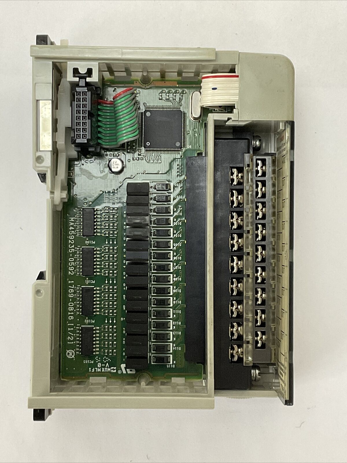 ALLEN BRADLEY 1769-OB16 SER B F/W REV 3.1 DIR/VER 10000550528/01 16PT COMPACT