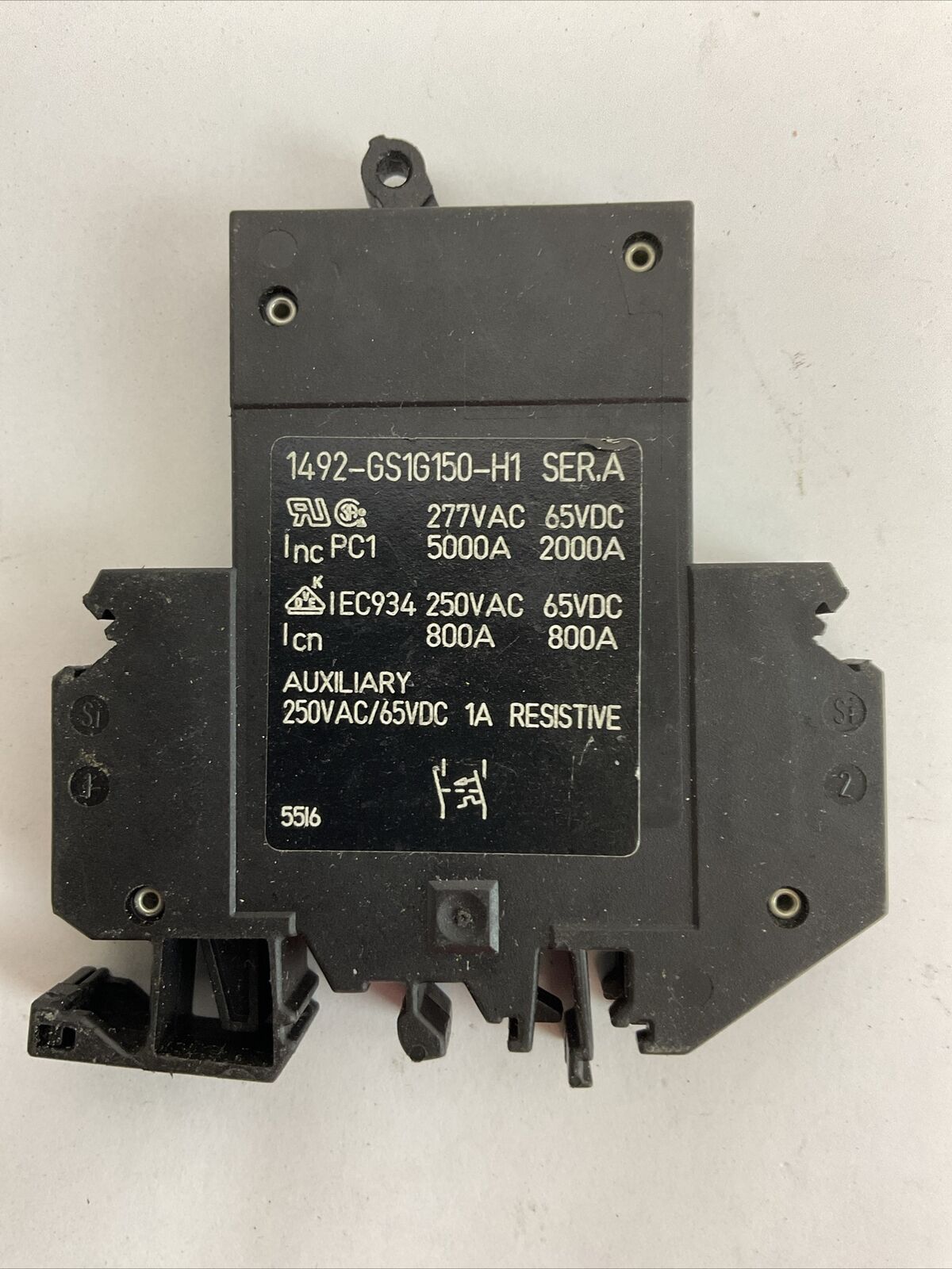 ALLEN BRADLEY 1492-GS1G150-H1 CIRCUIT BREAKER 15A
