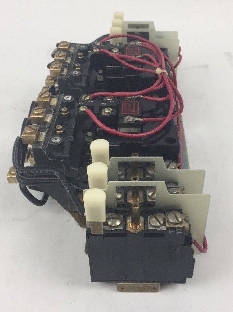 ALLEN BRADLEY 715-BOD117 TWO SPEED STARTER SEPARATE WINDING SIZE 1 120V 60HZ