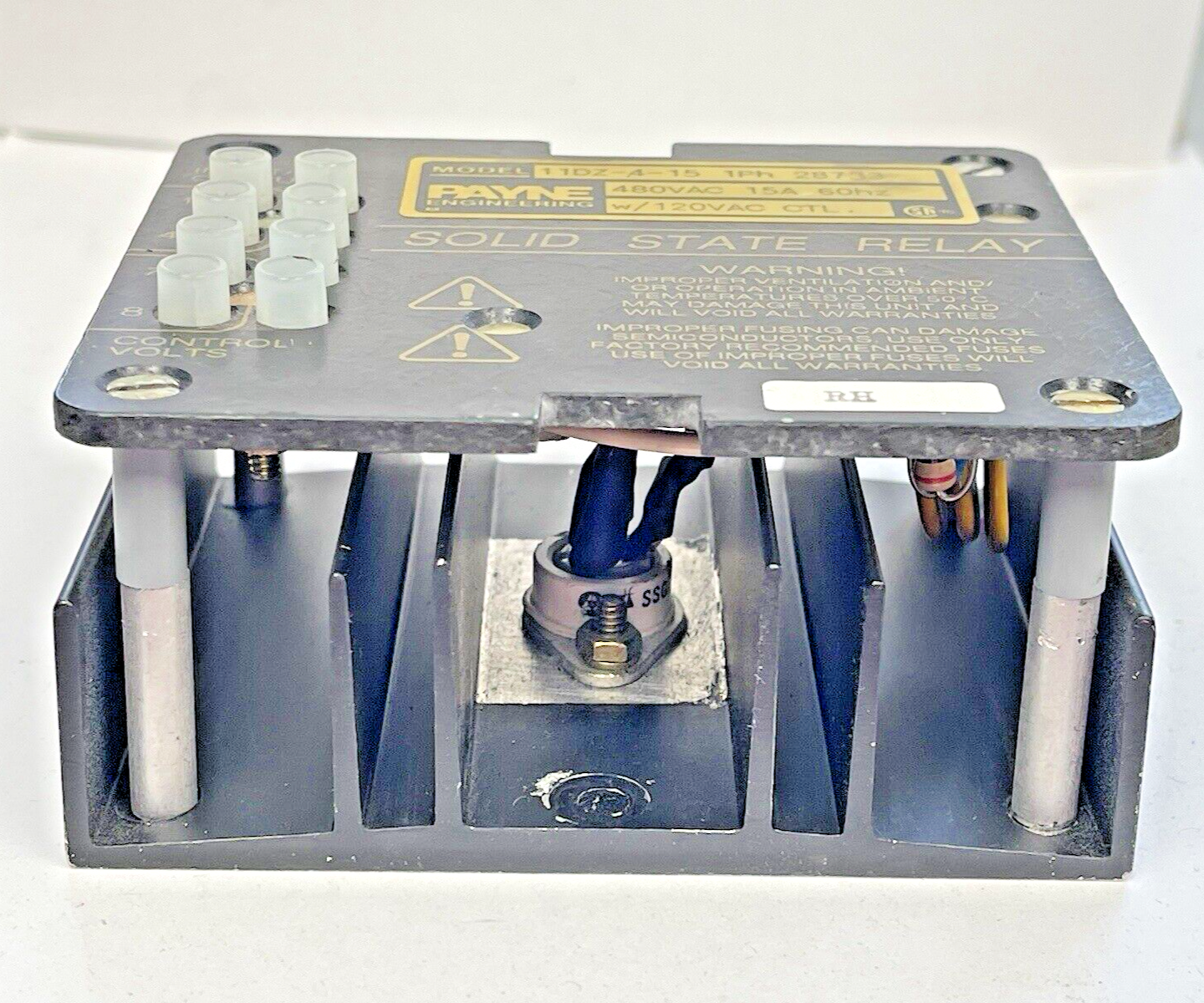 PAYNE ENGINEERING - 11DZ-4-15 - SOLID STATE RELAY - 1Ph, 480 VAC, 15A, 60Hz