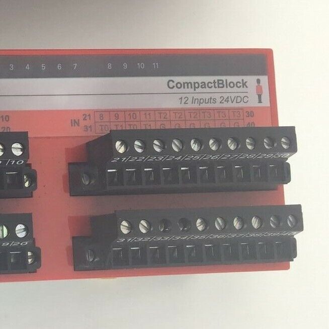 ALLEN BRADLEY 1791DS-IB12 COMPACT BLOCK 12INPUT 24VDC SER.A VER.02