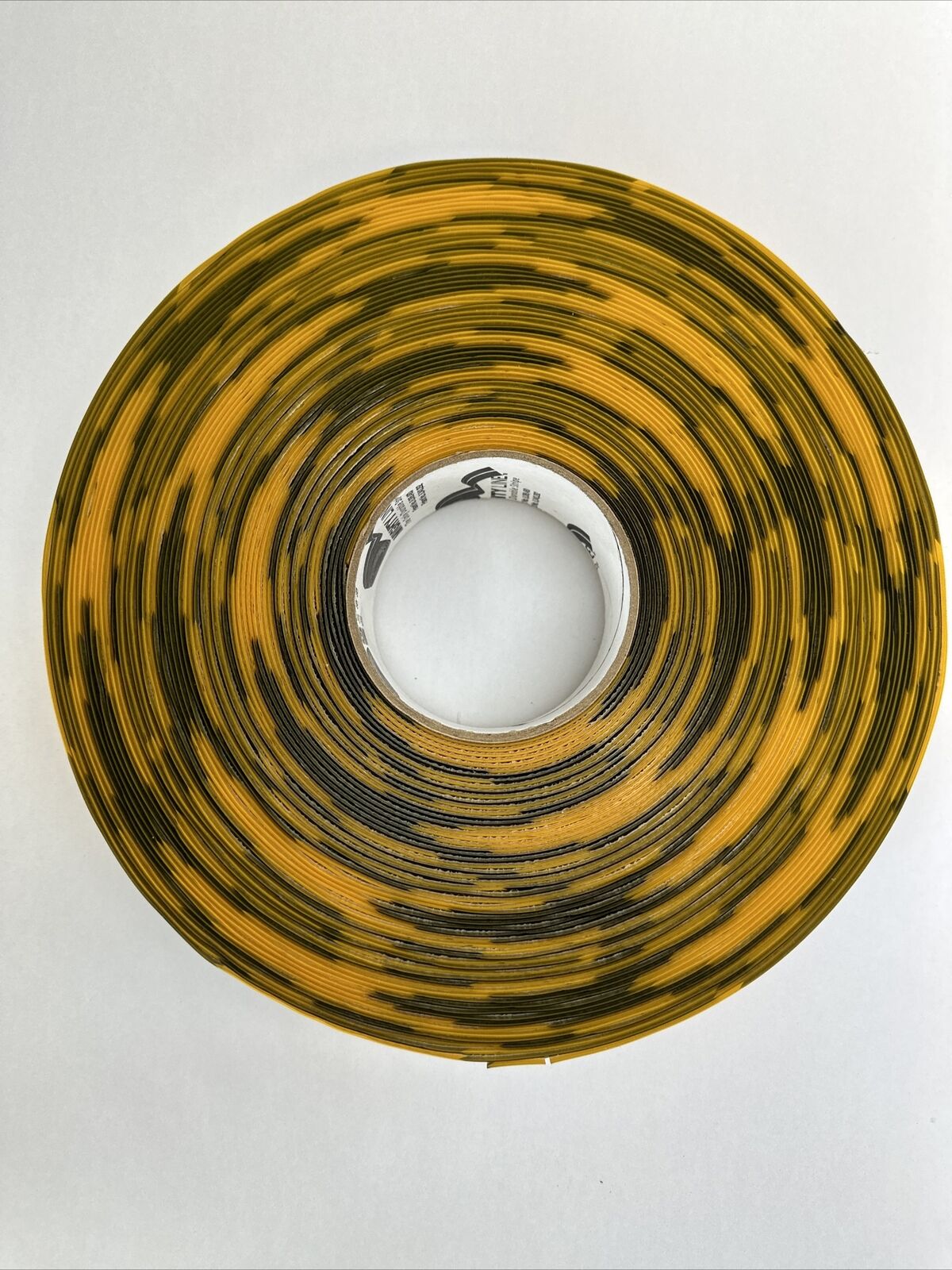 MIGHTY LINE BLACK/YELLOW FLOOR MARKING TAPE 100FT X 2IN