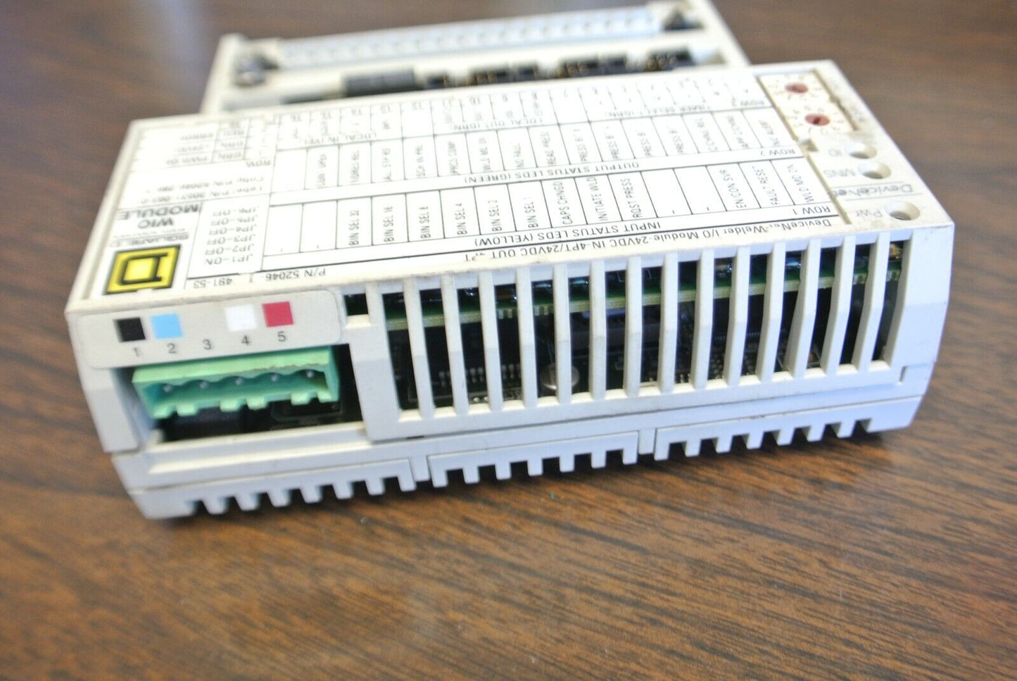 SQUARE D 52046-491-53 DEVICENET WELDER I/O MODULE + 170AZW88000 I/O BASE