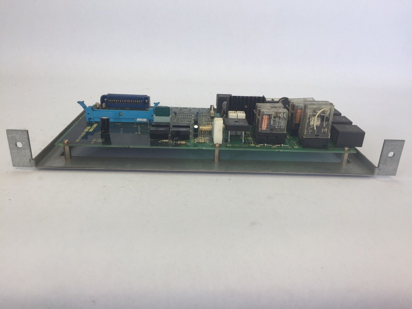 FANUC A16B-1212-0930/07B EMERGENCY STOP CONTROL BOARD WITH MOUNTING BRACKET