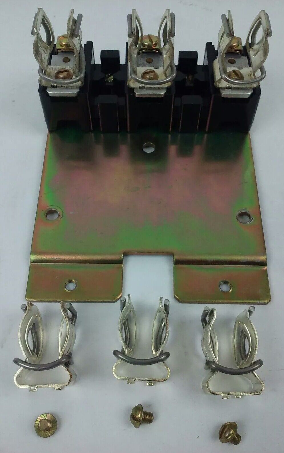 ALLEN BRADLEY 1494F-C663 SER. A,FUSE BLOCK ADAPTER PLATE KIT,60A,600V,W/X-401979