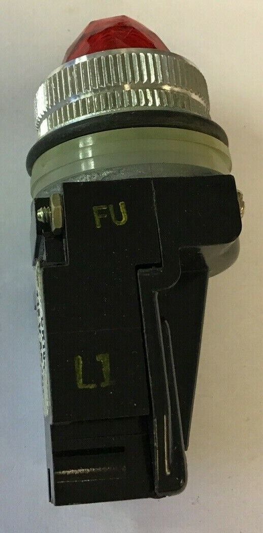 GENERAL ELECTRIC CR104C322 OILTIGHT INDICATOR LIGHT RED 115V AC/DC