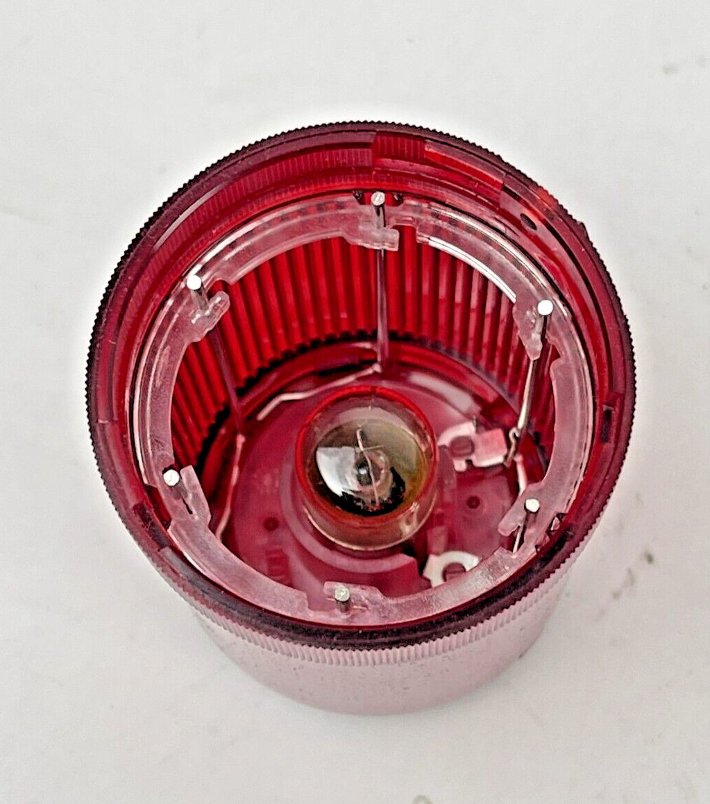 ALLEN BRADLEY - 855E-24DN4 - Ser. A - RED INCANDESCENT STEADY LIGHT - 24 VAC/VDC