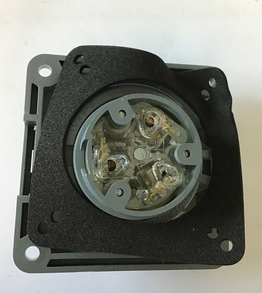HUBBELL HBL2330SW TWIST LOCK RECEPTACLE 20A 277V 2POLE