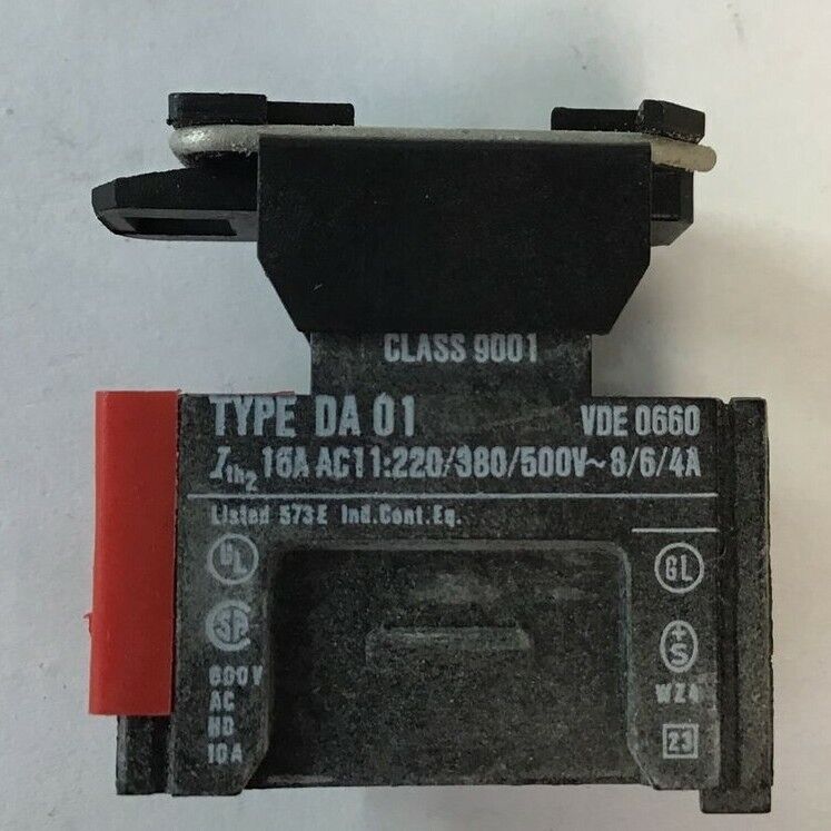 SQUARE D 9001 DA 01 CONTACT BLOCK ***LOTOF3***