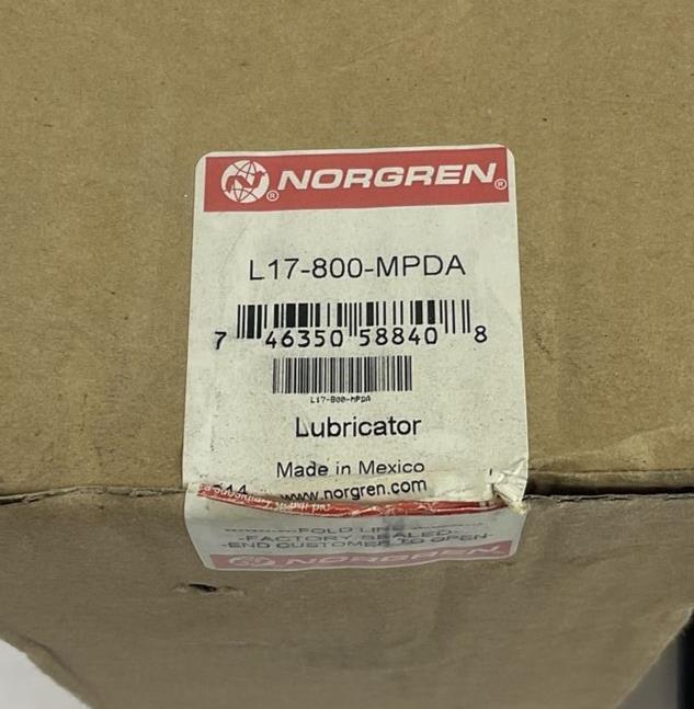 NORGREN L17-800-MPDA MICRO-FOG LUBRICATOR 250PSIG 17BAR