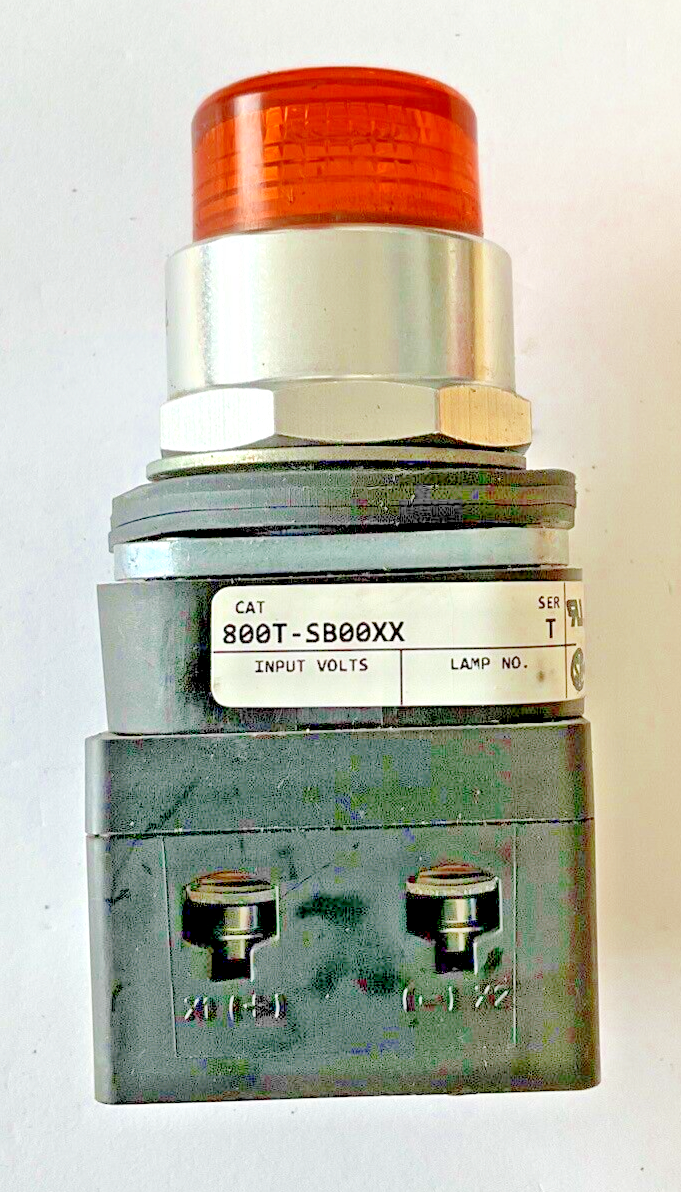 ALLEN BRADLEY 800T-SB00XX MOMENTARY PUSH BUTTON SER.T W/800TC-N374 SER.A