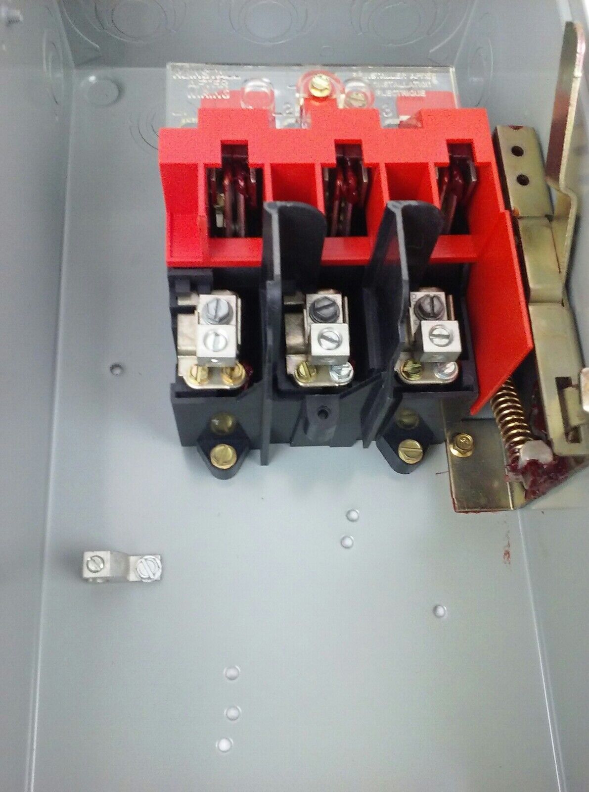POWERMASTER EATON H361NFK HEAVYDUTY SAFETY SWITCH,30A,600V, 3P, NON FUSIBLE
